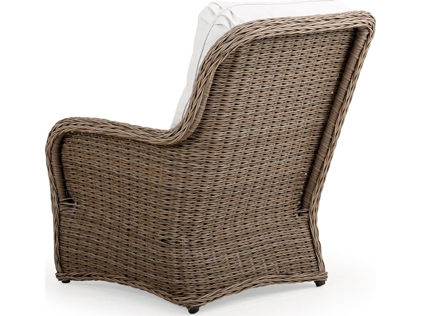 Watermark Living Riverside Wicker Right Arm Facing Patio Lounge Chair