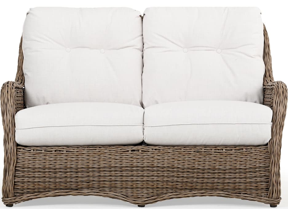 Watermark Living Riverside Wicker Patio Loveseat