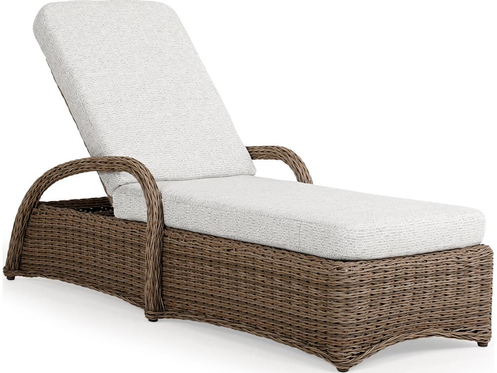 Watermark Living Riverside Wicker Rectangle Outdoor Ottoman
