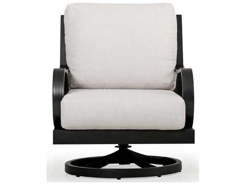 Watermark Living Santorini Aluminum Swivel Rocker Outdoor Lounge Chair