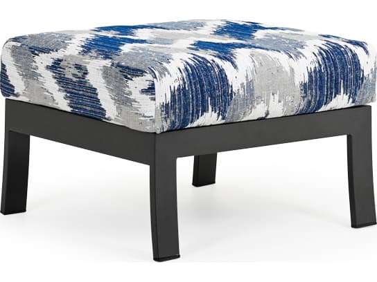 Watermark Living Santorini Aluminum Outdoor Ottoman