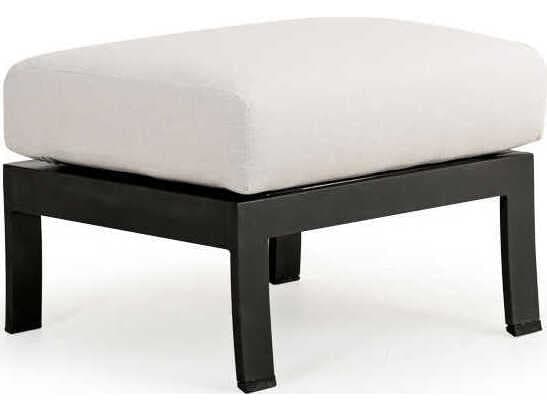 Watermark Living Santorini Aluminum Outdoor Ottoman