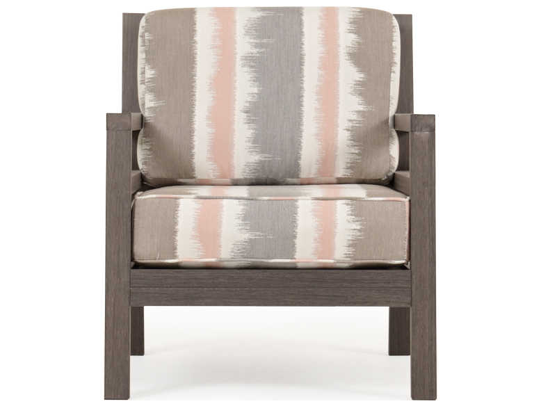 Watermark Living Quick Ship Miramar Teak Outdoor Patio Lounge Chair