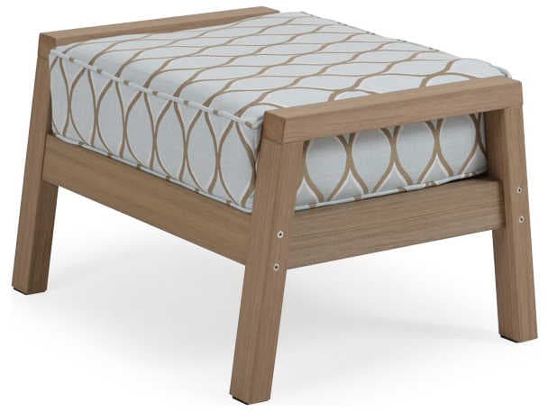 Watermark Living Miramar PoliSoul Outdoor Patio Ottoman