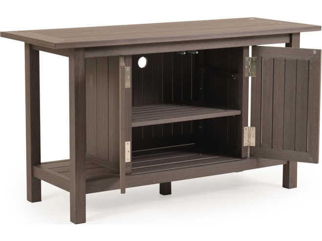 Watermark Living Miramar PoliSoul Outdoor Console Table with Doors