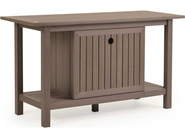 Watermark Living Miramar PoliSoul Outdoor Console Table with Doors