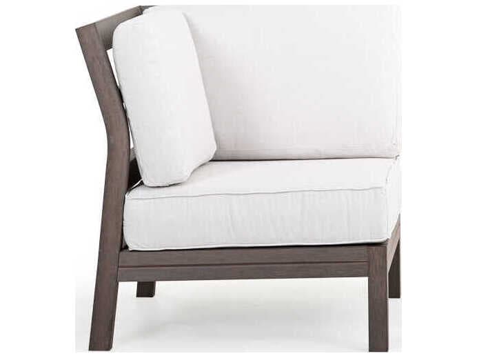 Watermark Living Miramar Faux Wood Sectional Outdoor Lounge Chair