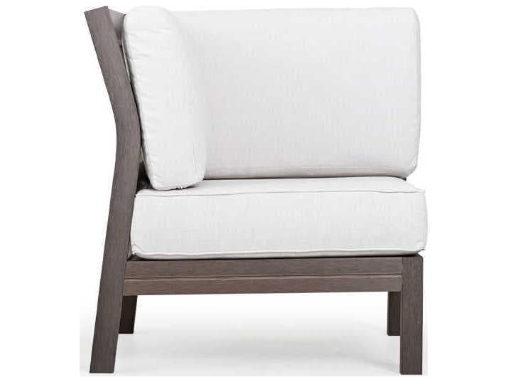 Watermark Living Miramar Faux Wood Sectional Outdoor Lounge Chair