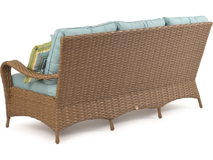 Watermark Living Alexandria Wicker Patio Sofa