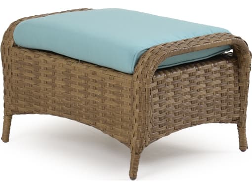 Watermark Living Alexandria Wicker Outdoor Ottoman