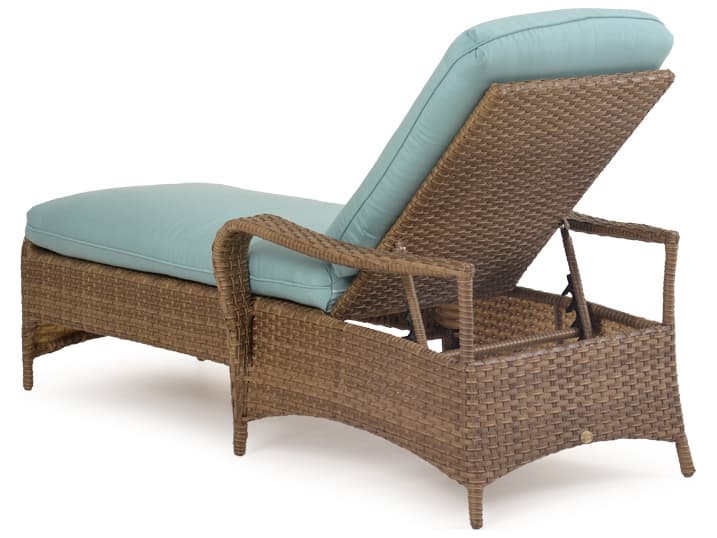 Watermark Living Alexandria Wicker Outdoor Patio Chaise Lounge