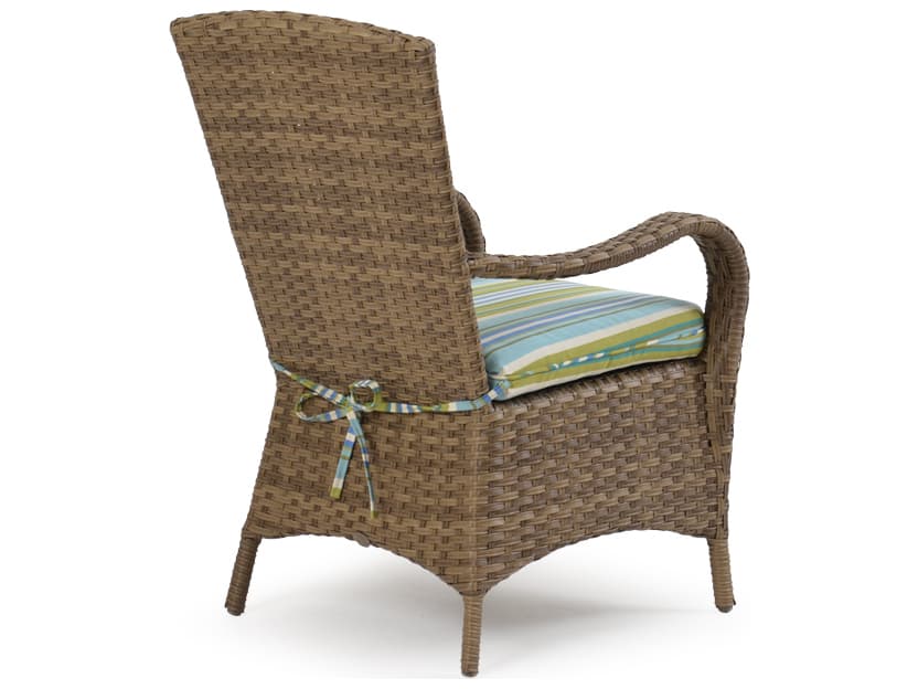 Watermark Living Alexandria Wicker Patio Dining Arm Chair