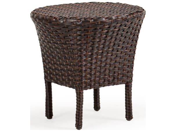Watermark Living Alexandria Wicker Round Tea Table