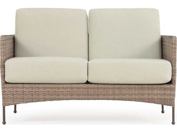 Watermark Living Quick Ship Augusta Wicker Patio Loveseat