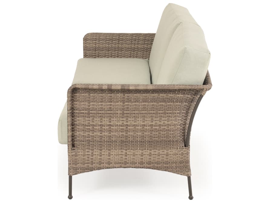 Watermark Living Augusta Wicker Outdoor Patio Sofa