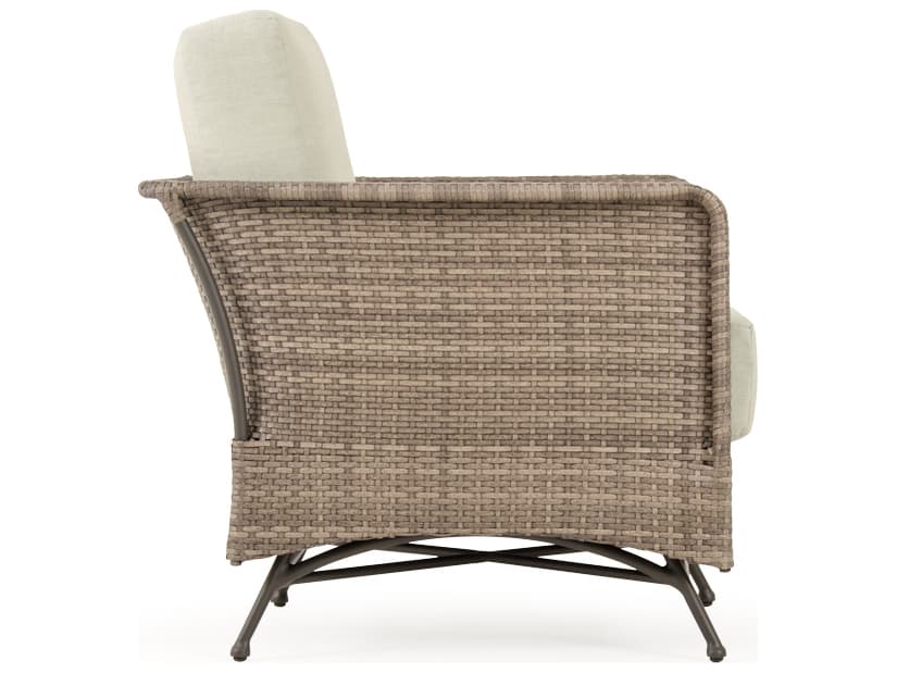 Watermark Living Augusta Wicker Spring Outdoor Patio Lounge Chair