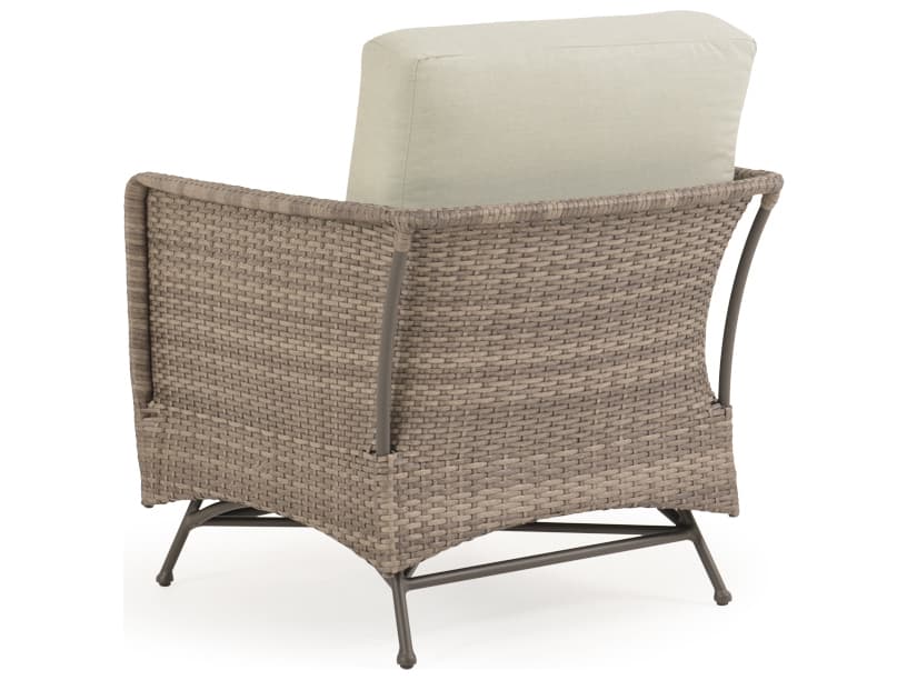Watermark Living Augusta Wicker Spring Outdoor Patio Lounge Chair