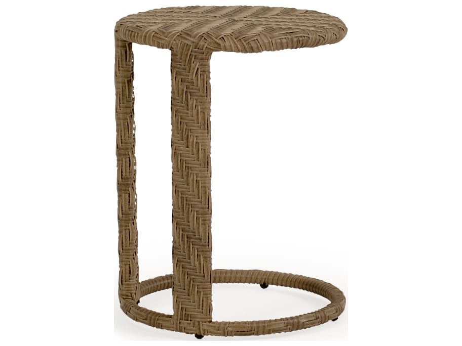 Watermark Living Seaside Wicker Round Tea Table