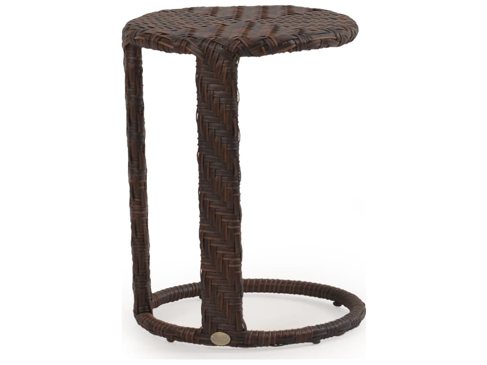 Watermark Living Seaside Wicker Round Tea Table