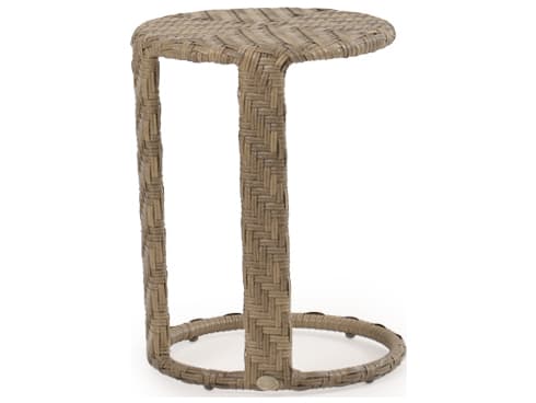 Watermark Living Seaside Wicker Round Tea Table