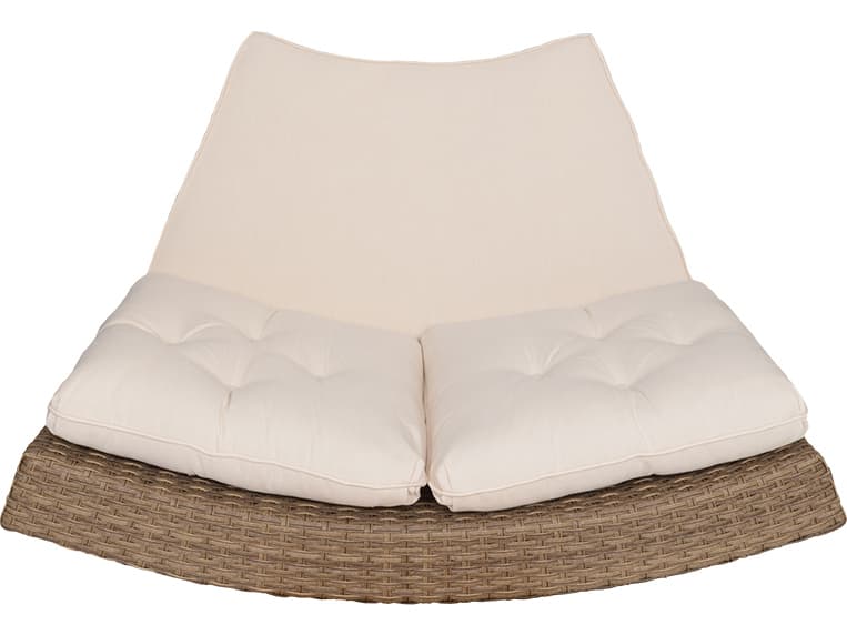 Watermark Living Seaside Wicker 45 Degree Corner Patio Lounge Chair