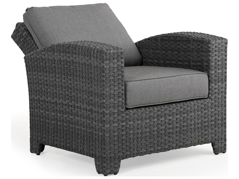 Watermark Living Seaside Wicker Reclining Patio Lounge Chair