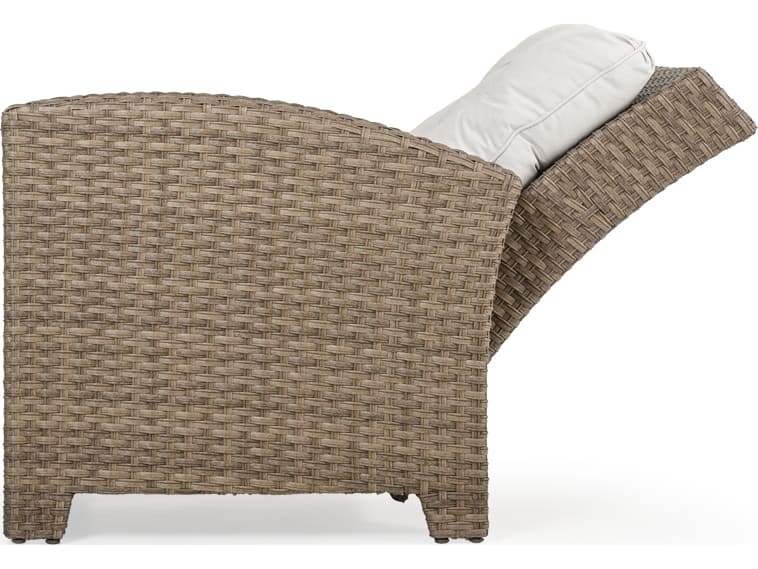 Watermark Living Seaside Wicker Reclining Patio Lounge Chair