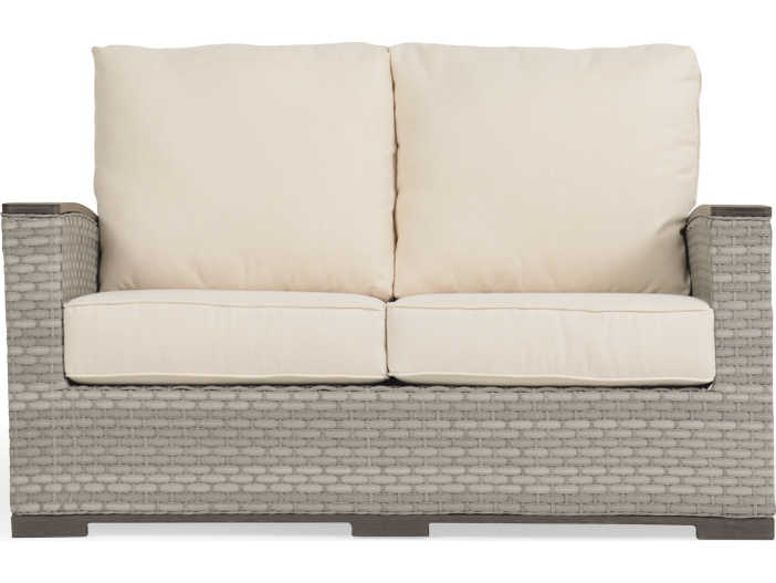 Watermark Living Quick Ship Adair Wicker Outdoor Patio Loveseat