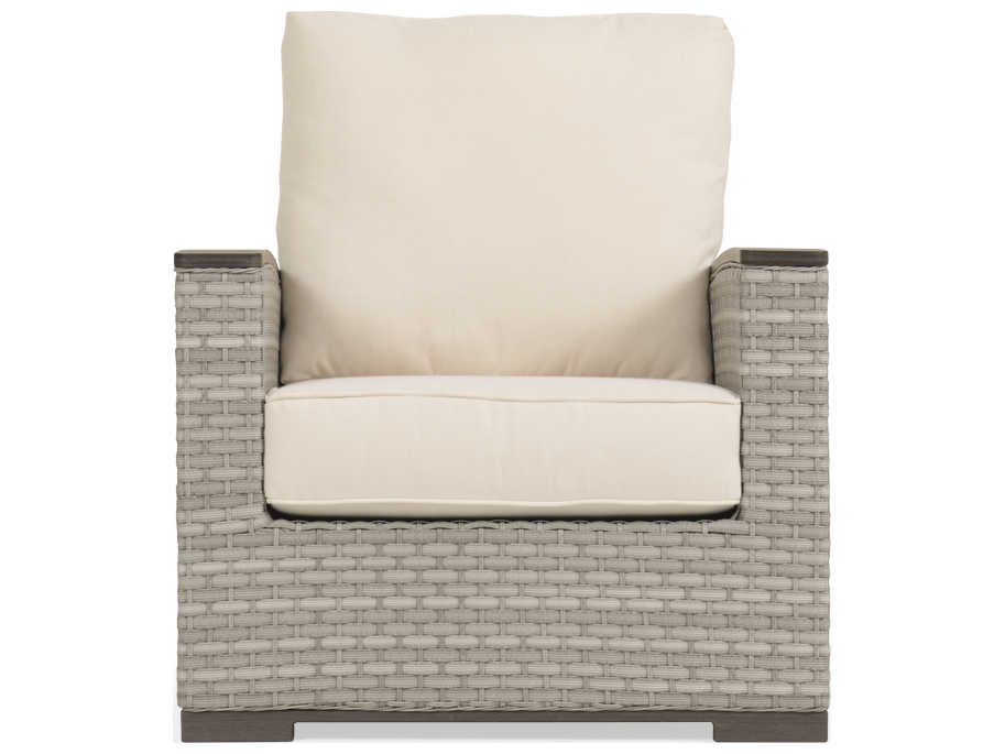 Watermark Living Quick Ship Adair Wicker Outdoor Lounge Chair