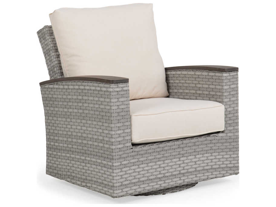 Watermark Living Adair Wicker Swivel Glider Outdoor Patio Lounge Chair