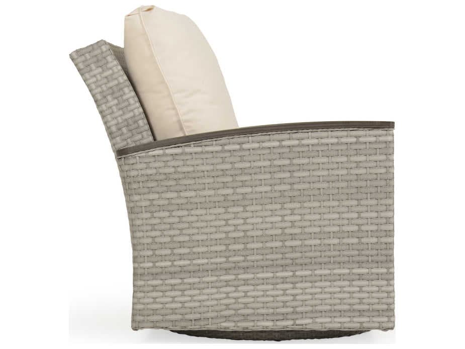 Watermark Living Adair Wicker Swivel Glider Outdoor Patio Lounge Chair