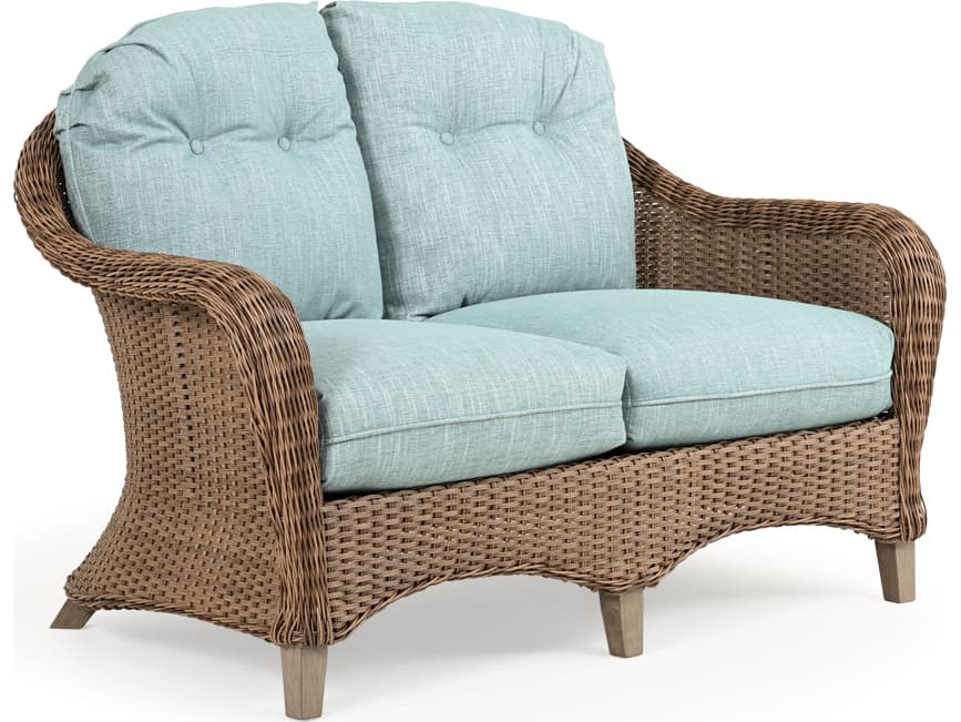 Watermark Living Edenton Wicker Patio Loveseat