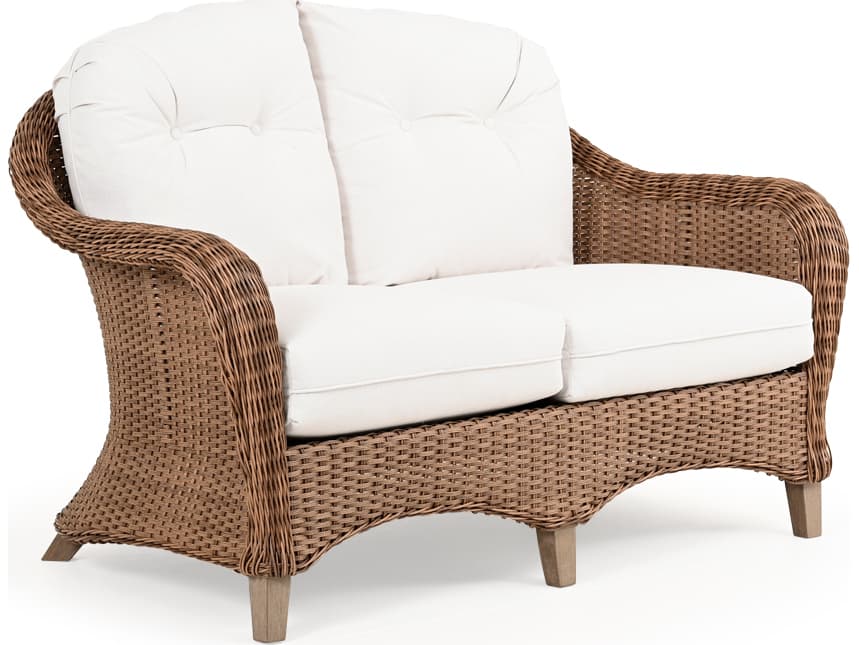 Watermark Living Edenton Wicker Patio Loveseat