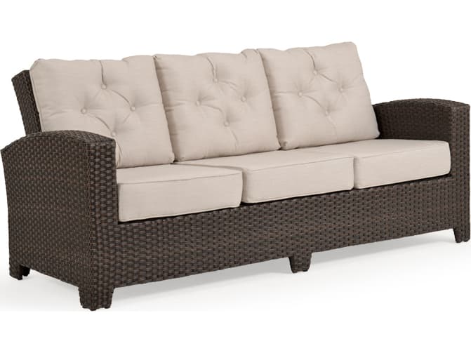 Watermark Living Seaside Wicker Outdoor Patio Sofa