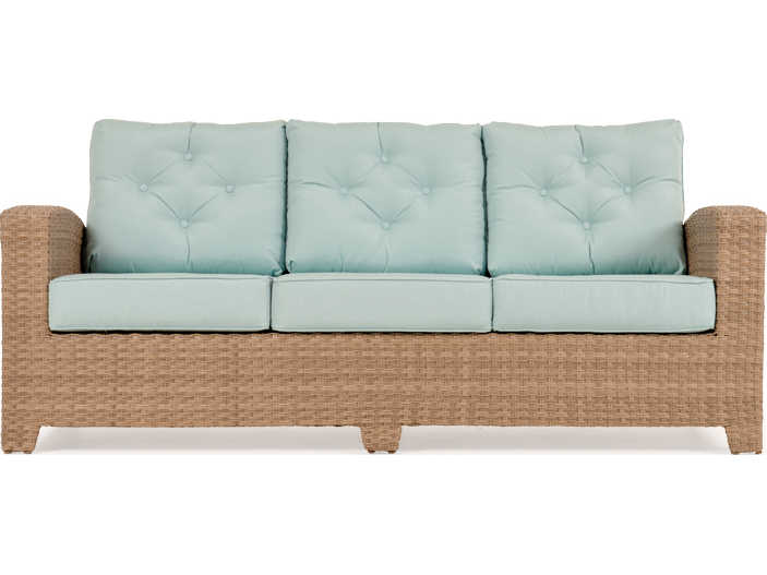 Watermark Living Quick Ship Seaside Wicker Patio Sofa