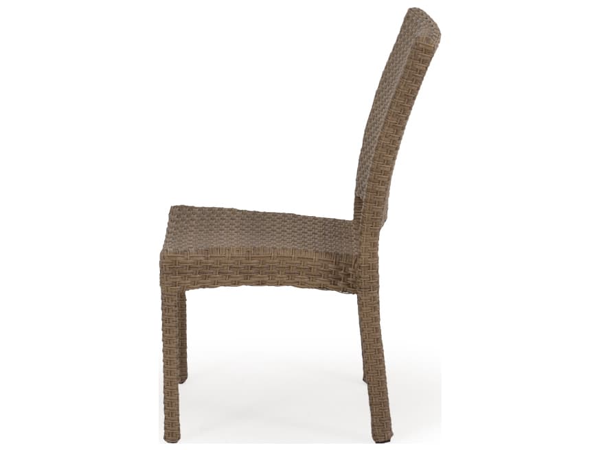 Watermark Living Seaside Wicker Patio Dining Side Chair