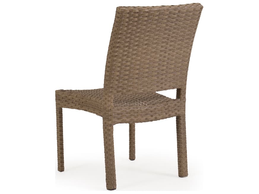 Watermark Living Seaside Wicker Patio Dining Side Chair