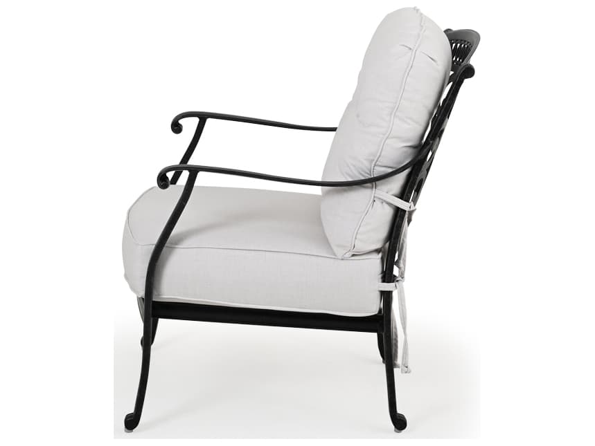 Watermark Living Dauphine Cast Aluminum Outdoor Lounge Chair