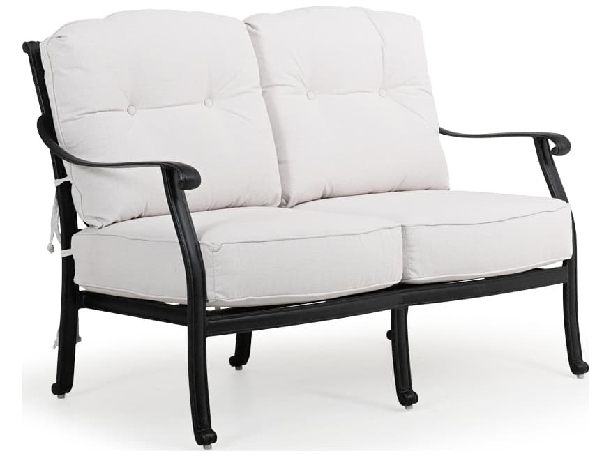 Watermark Living Dauphine Cast Aluminum Patio Loveseat
