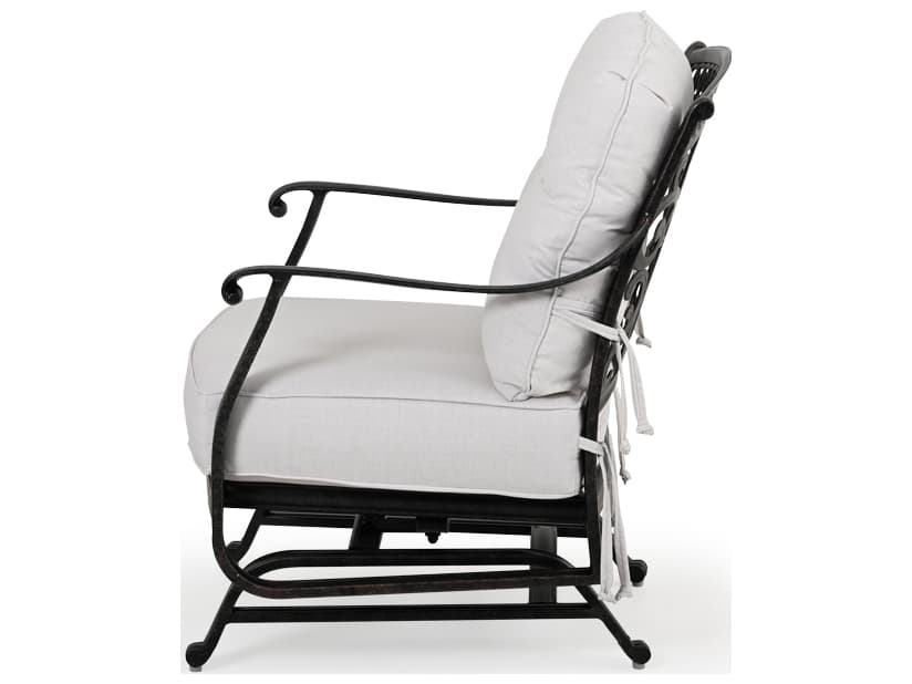 Watermark Living Dauphine Cast Aluminum Spring Chair Patio Lounge Chair