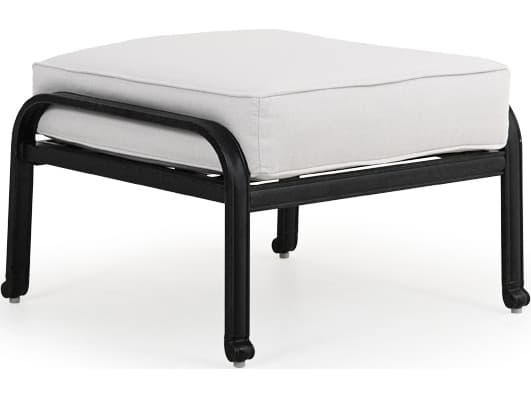 Watermark Living Dauphine Cast Aluminum Outdoor Ottoman