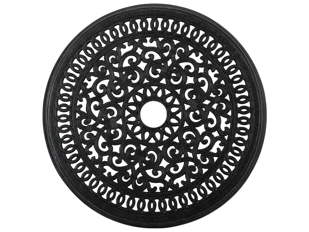 Watermark Living Dauphine Aluminum 20'' Round Lazy Susan
