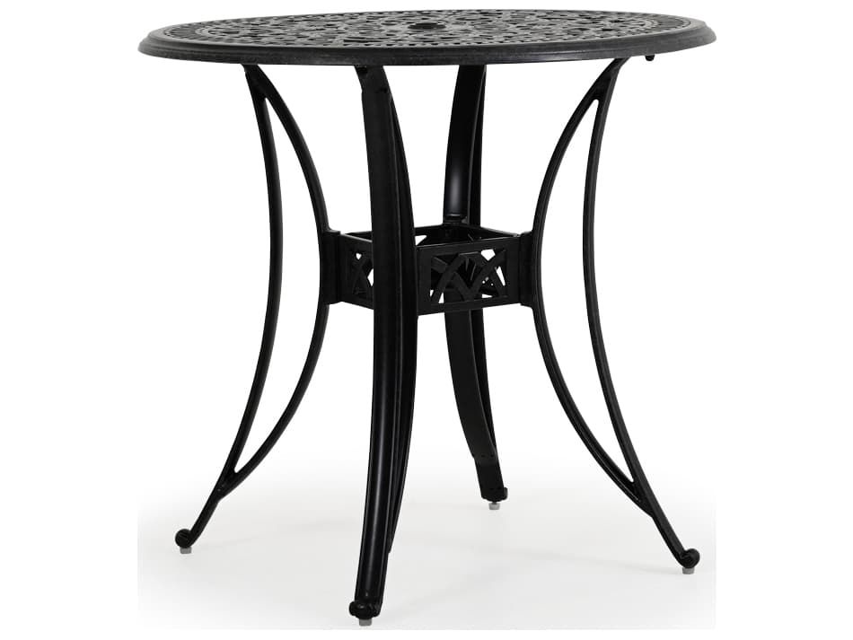 Watermark Living Dauphine Cast Aluminum Round Outdoor Patio Counter Table
