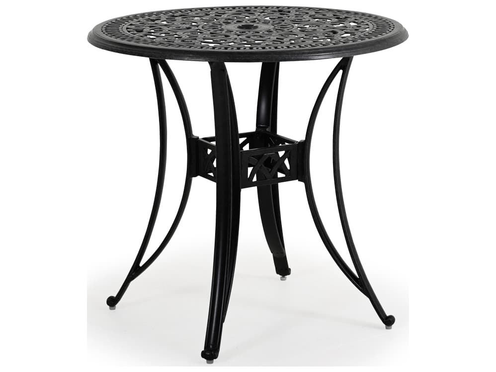 Watermark Living Dauphine Cast Aluminum Round Outdoor Patio Counter Table