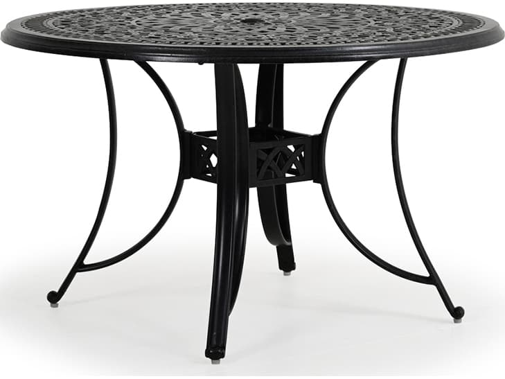 Watermark Living Dauphine Cast Aluminum Round Outdoor Patio Dining Table