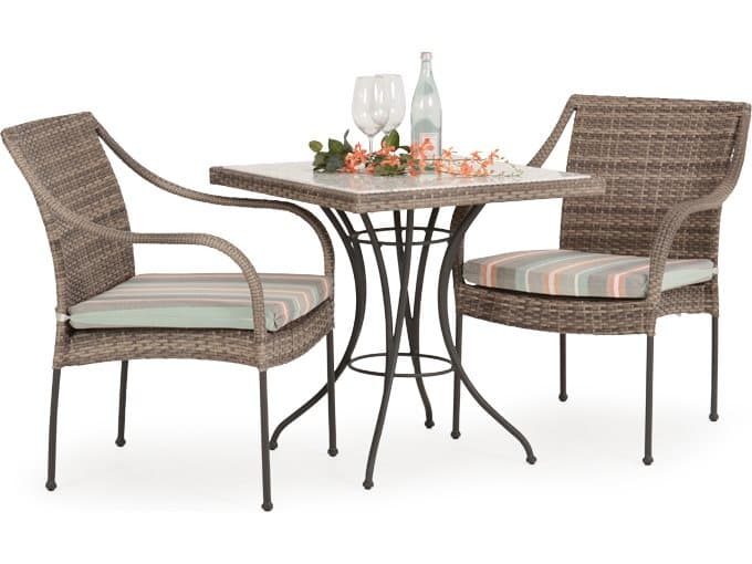 Watermark Living Augusta Wicker Bistro Set