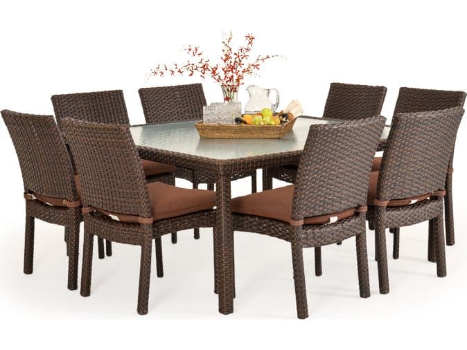 Watermark Living Seaside Wicker Outdoor Dining Set