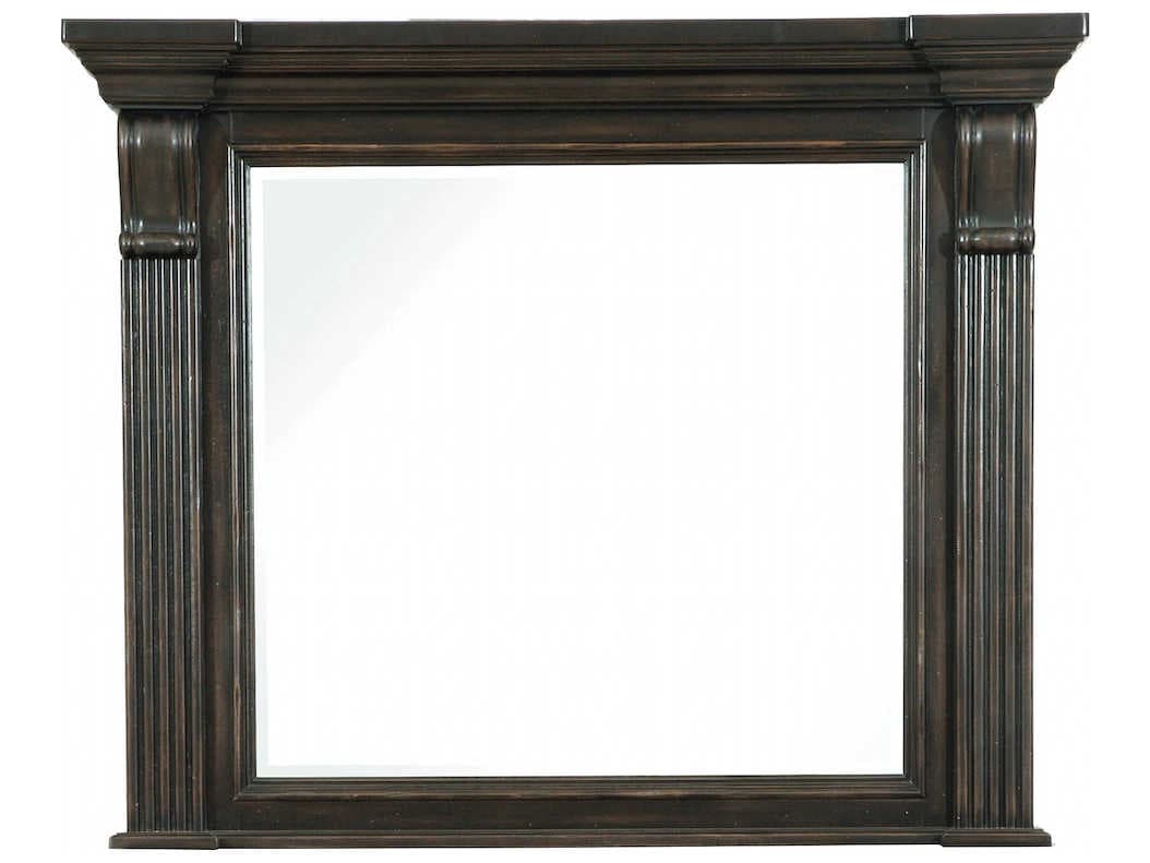 Pulaski Caldwell Dark Brown Espresso Dresser Mirror