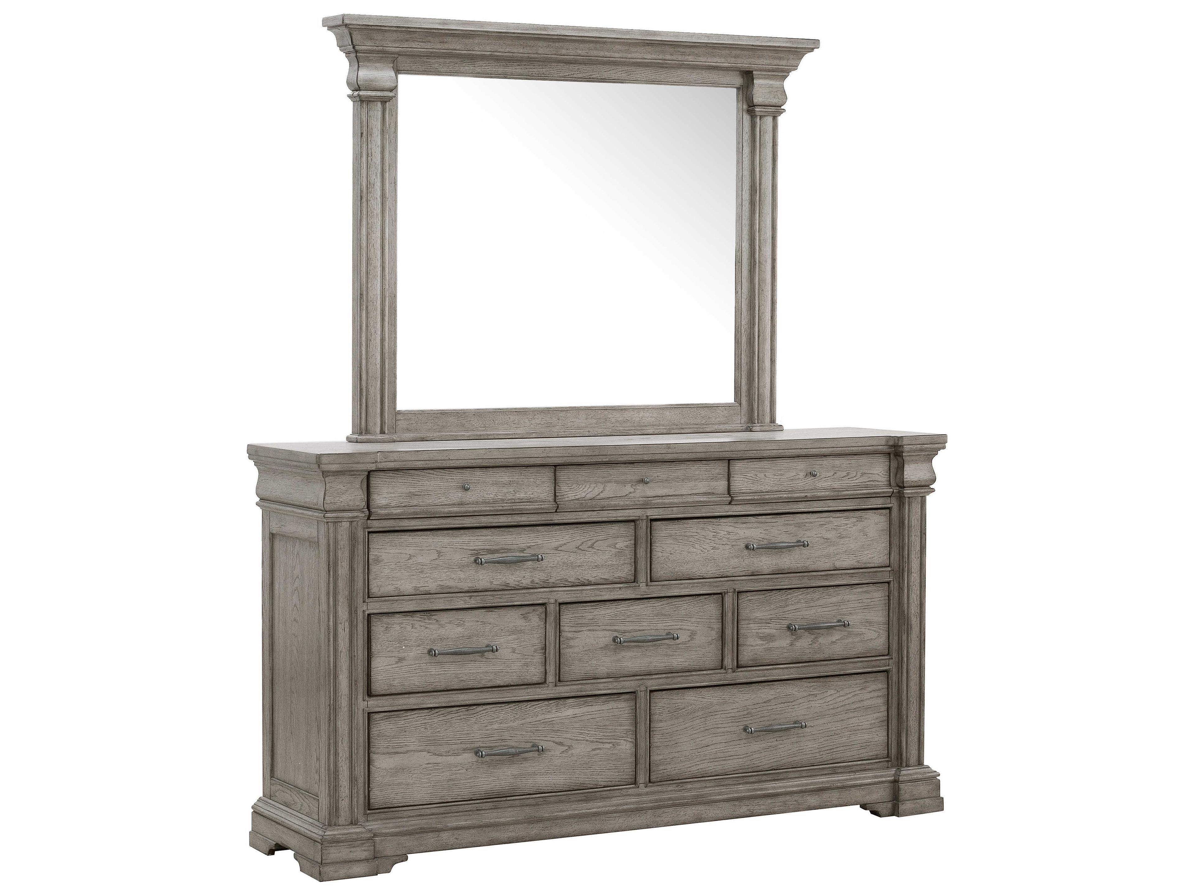 Pulaski Madison Ridge Heritage Taupe Dresser Mirror