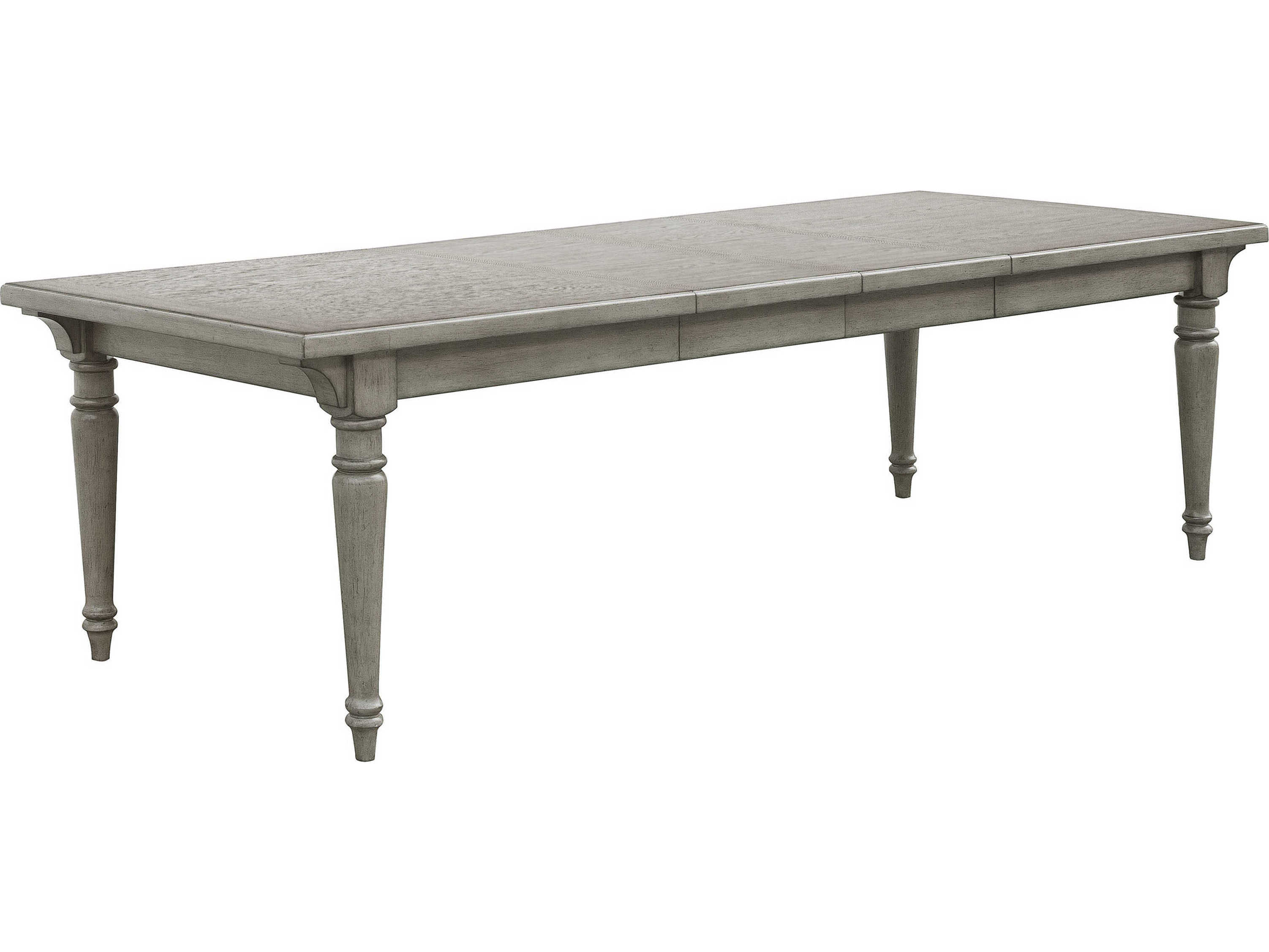 Pulaski Madison Ridge Extendable Rectangular Wood Gray Dining Table